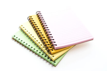 Spiral Colored Notebooks